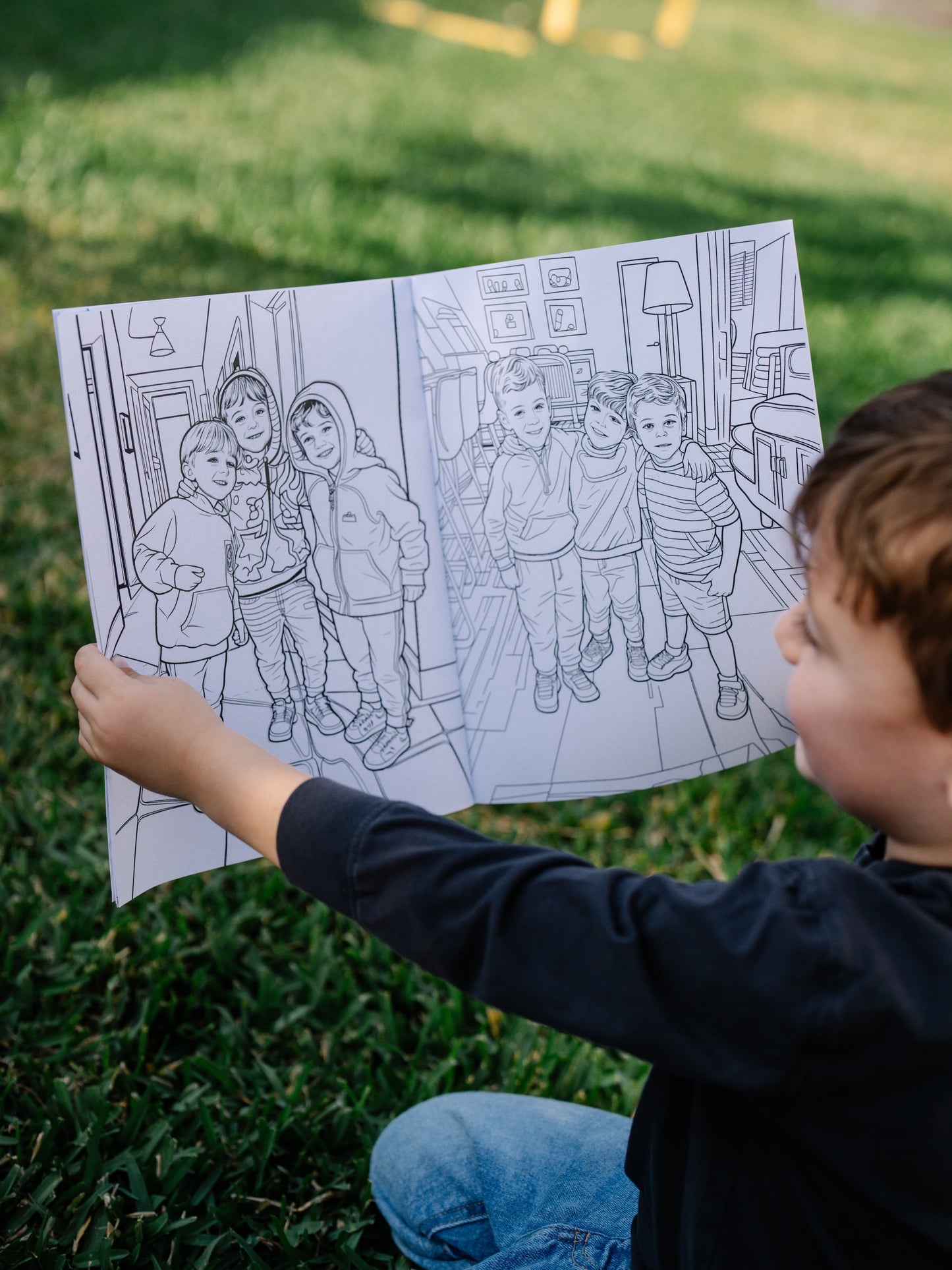 Custom Coloring Book 20 Pages