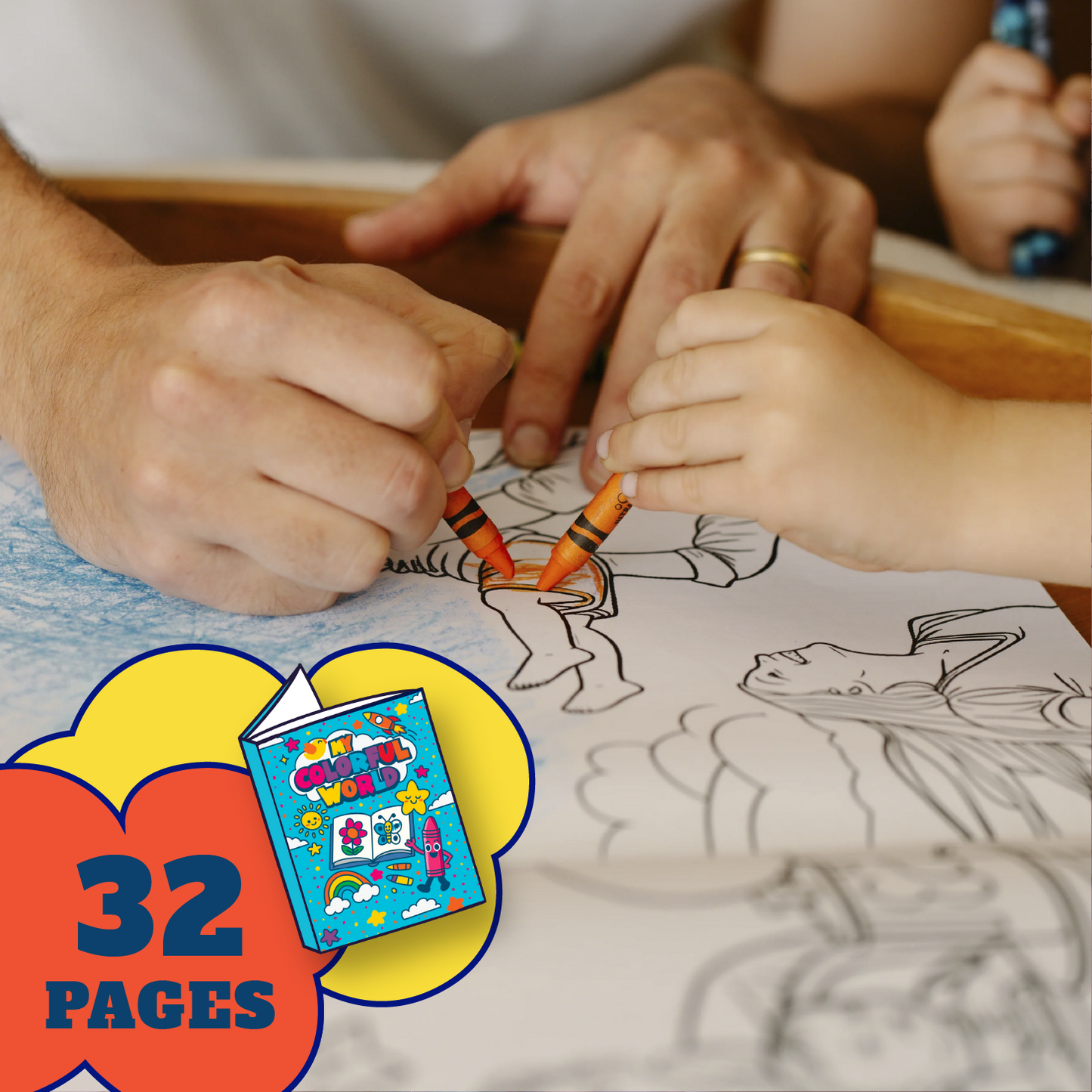 Custom Coloring Book 32 Pages
