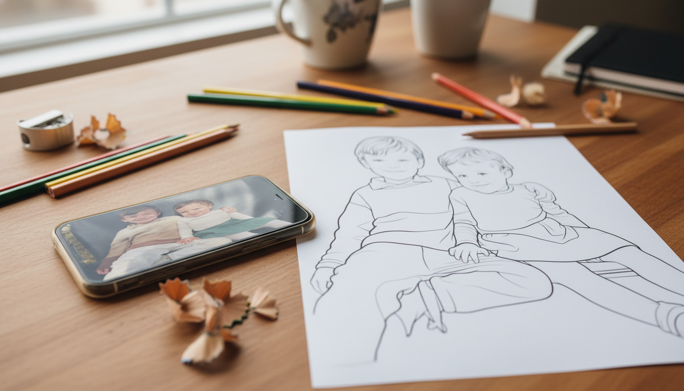 We Compared Every Way to Turn Your Photos Into Coloring Pages. Here's What We Found. | My Colorful World