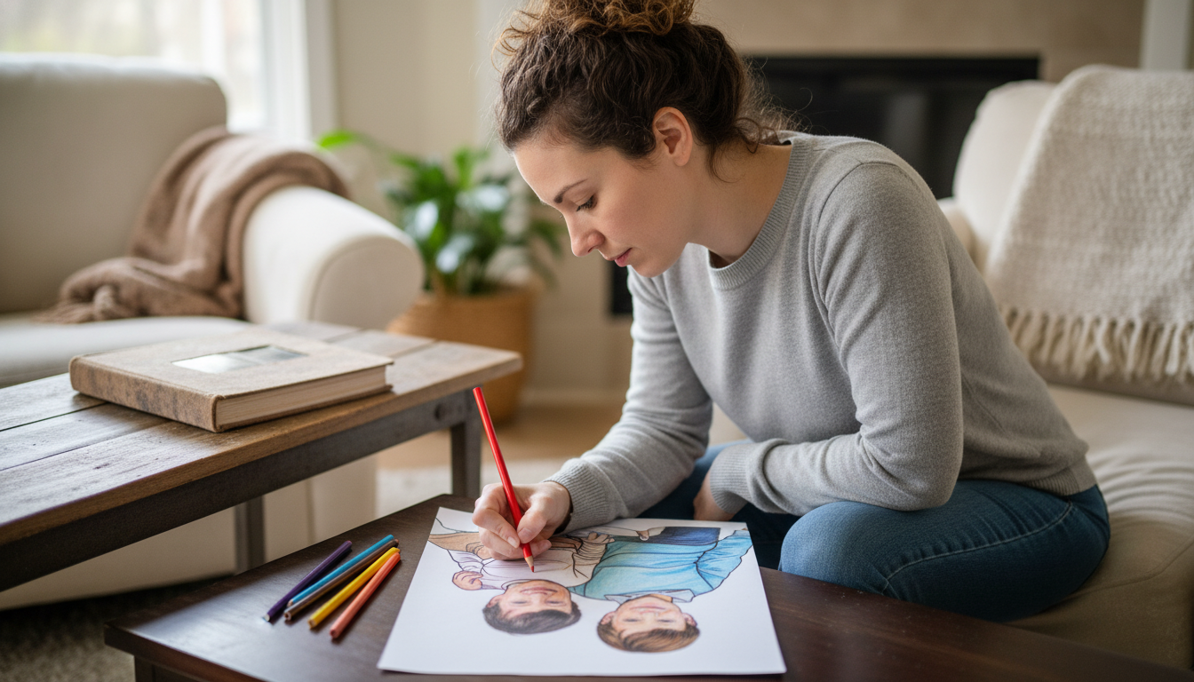 Personalized Coloring Books vs. Photo Books: Why One Gets Used and the Other Sits on a Shelf
