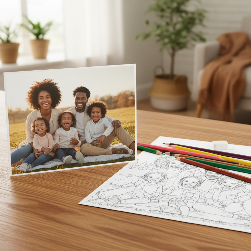 Turn Pictures Into a Coloring Book | MCW