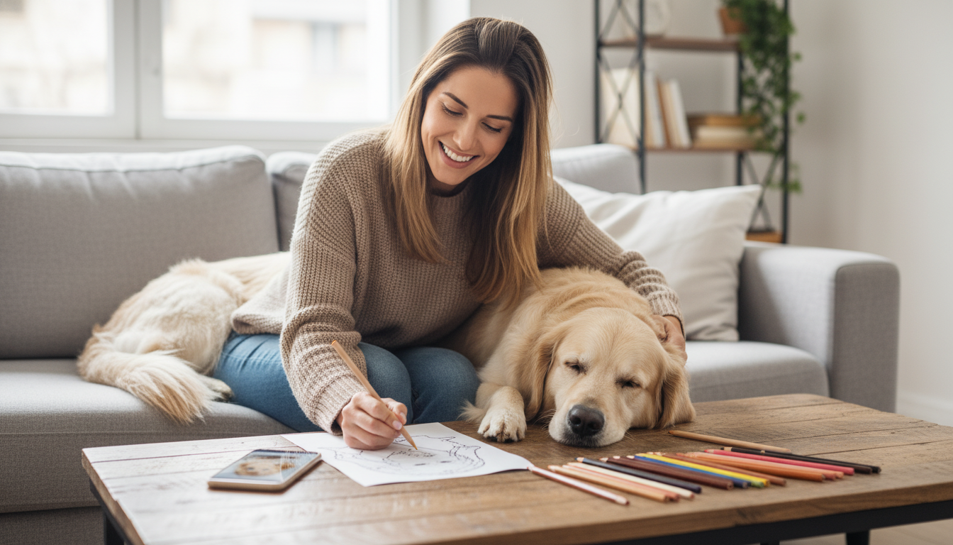 Why Pet Lovers Are Obsessed With Personalized Coloring Books of Their Dogs and Cats
