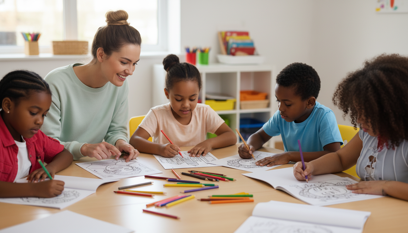 Why Teachers and Parents Love Personalized Coloring Books as an Educational Tool | MCW Blog