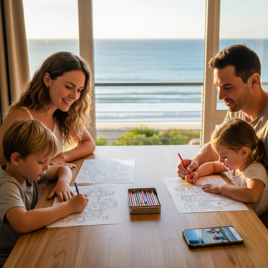 Vacation Coloring Books: Turn Travel Photos Into Screen-Free Fun | My Colorful World