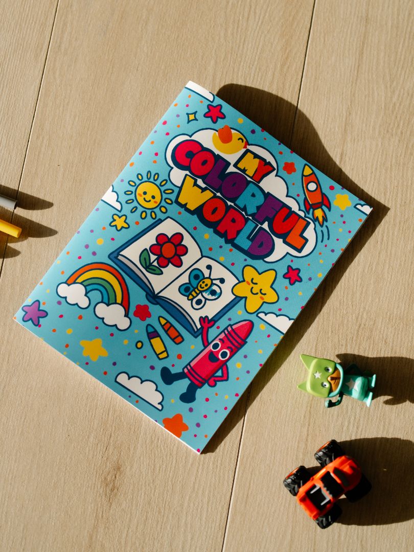 The Best Travel Hack for Parents? A Personalized Coloring Book