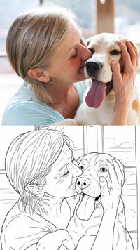 Custom Coloring Book for Adults – 20 Pages