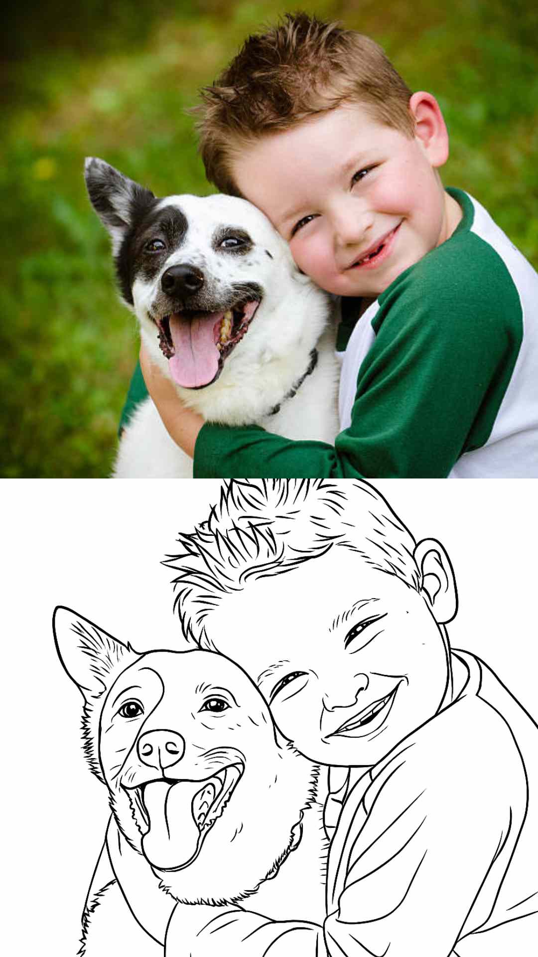 Personalized coloring book lifestyle