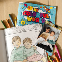 Personalized coloring book — hero