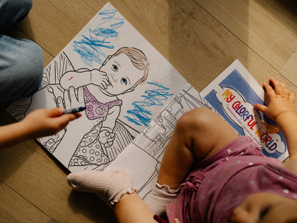 Custom Coloring Book 20 Pages