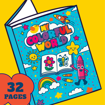 Custom Coloring Book 32 Pages