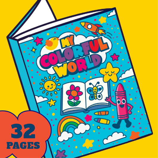 Custom Coloring Book 32 Pages