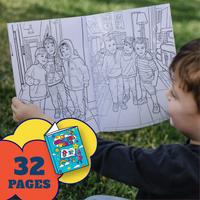 Personalized Coloring Book from Photos – 32 Pages