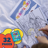 Personalized Coloring Book from Photos – 32 Pages