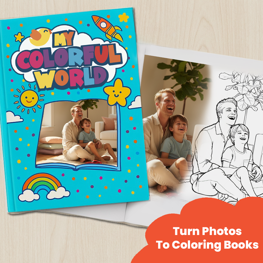 MCW personalized coloring book — coloring-book-for-son