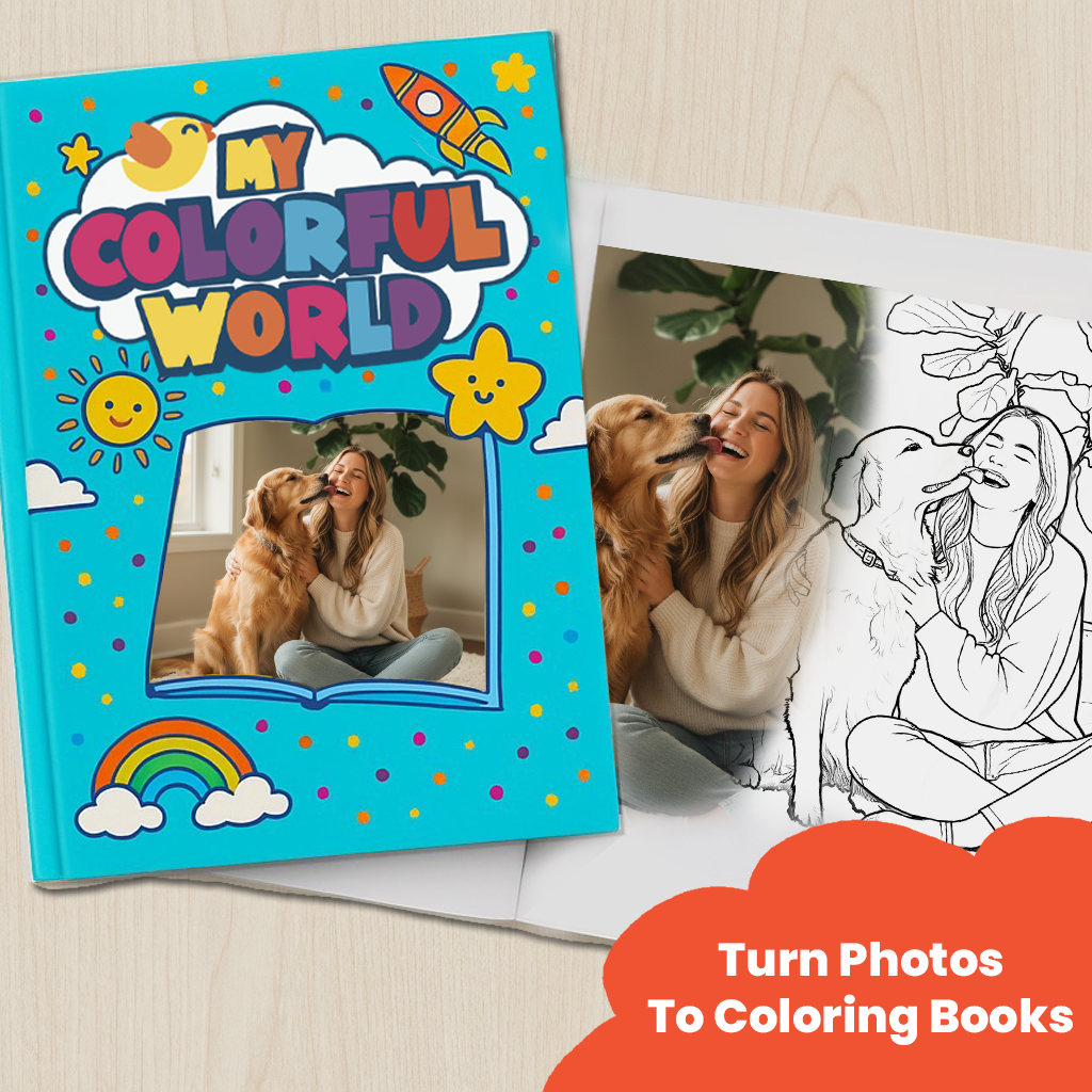 MCW personalized coloring book — dog-coloring-book