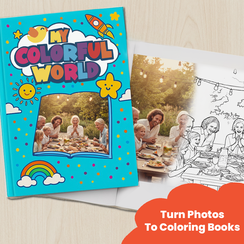 MCW personalized coloring book — family-coloring-book