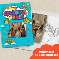 MCW personalized coloring book — wedding-coloring-book