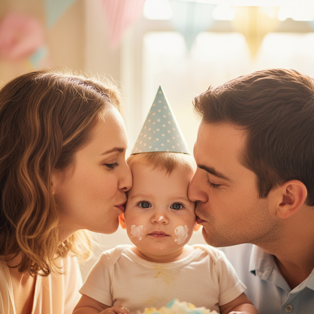 Before — photo of Personalized 1st Birthday Coloring Book from Photos
